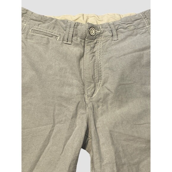 Gap Kids Dress Shorts Gray Cotton/Linen Chino Summer Boys Sz 14 Adjustable - Picture 2 of 6